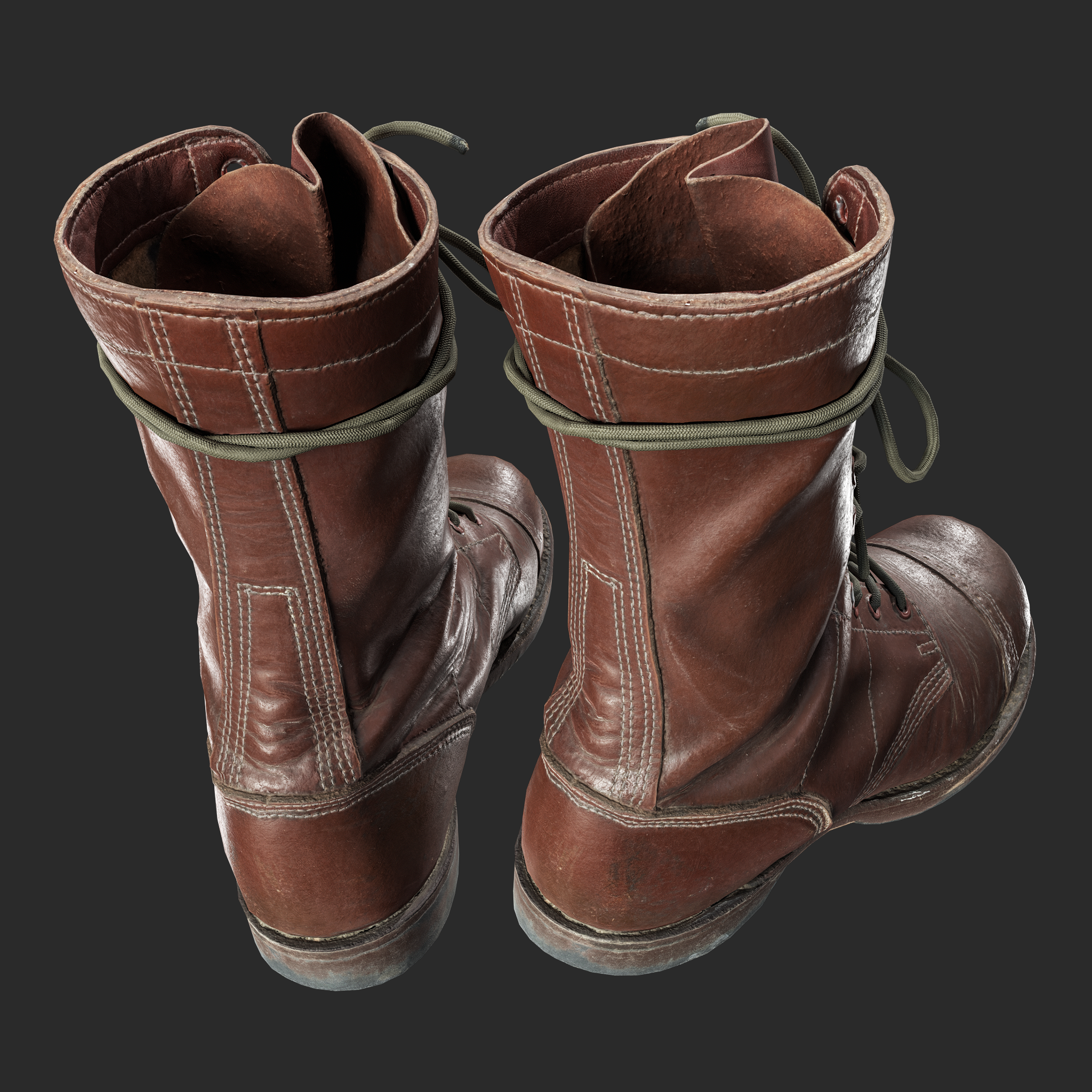 3D US Paratrooper Jump Boots, Corcoran Shoes