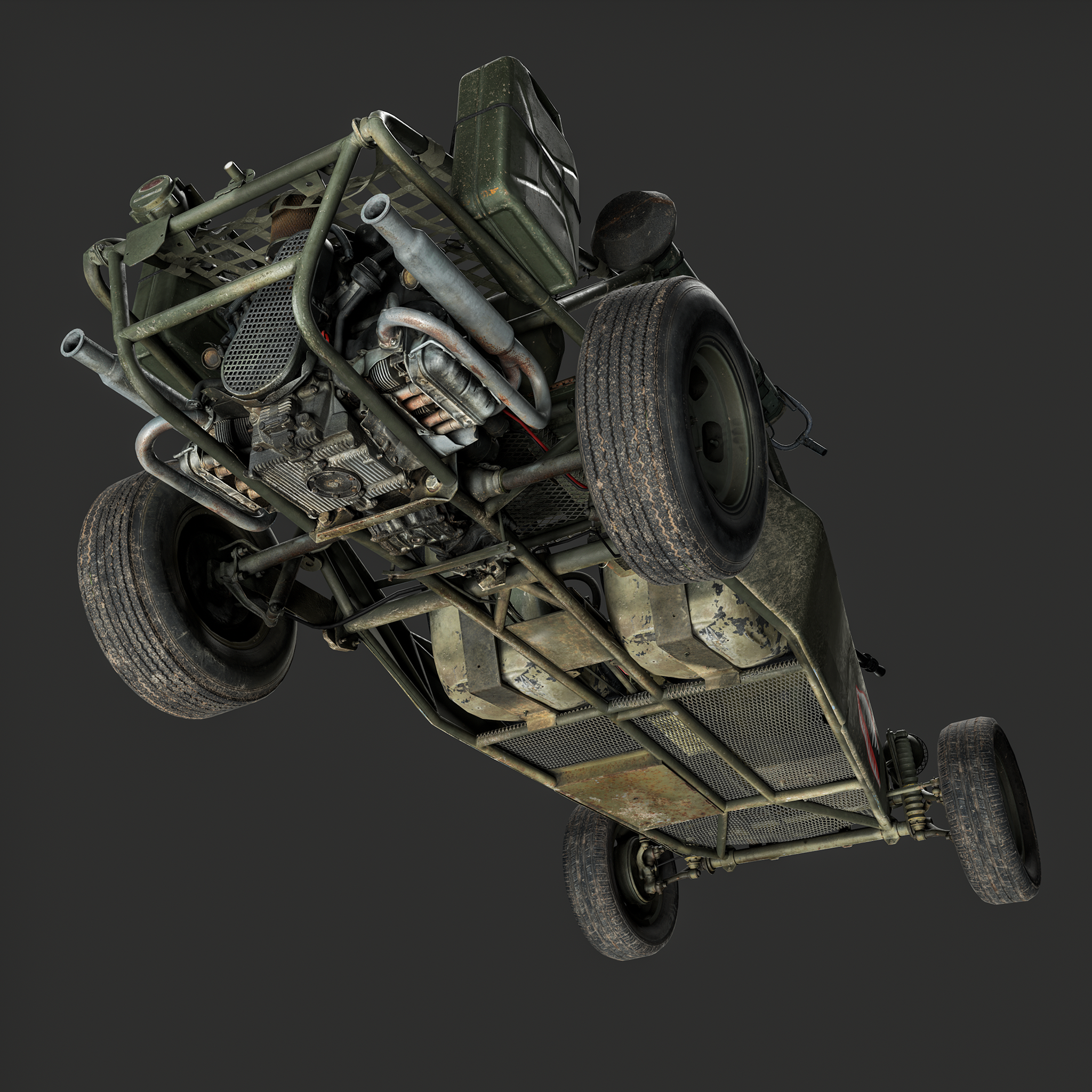 3D Desert Patrol Vehicle