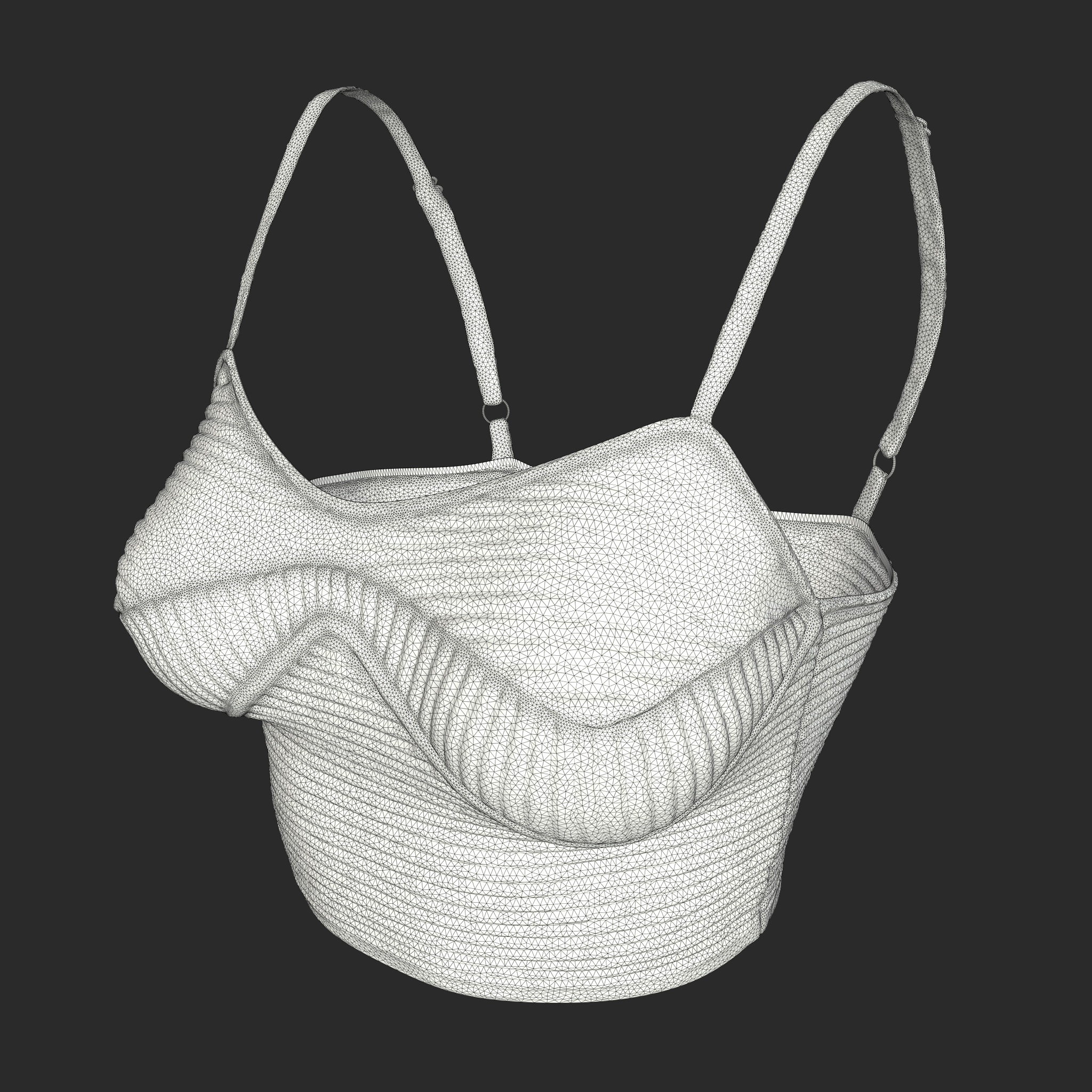 3D Crop Top Women&