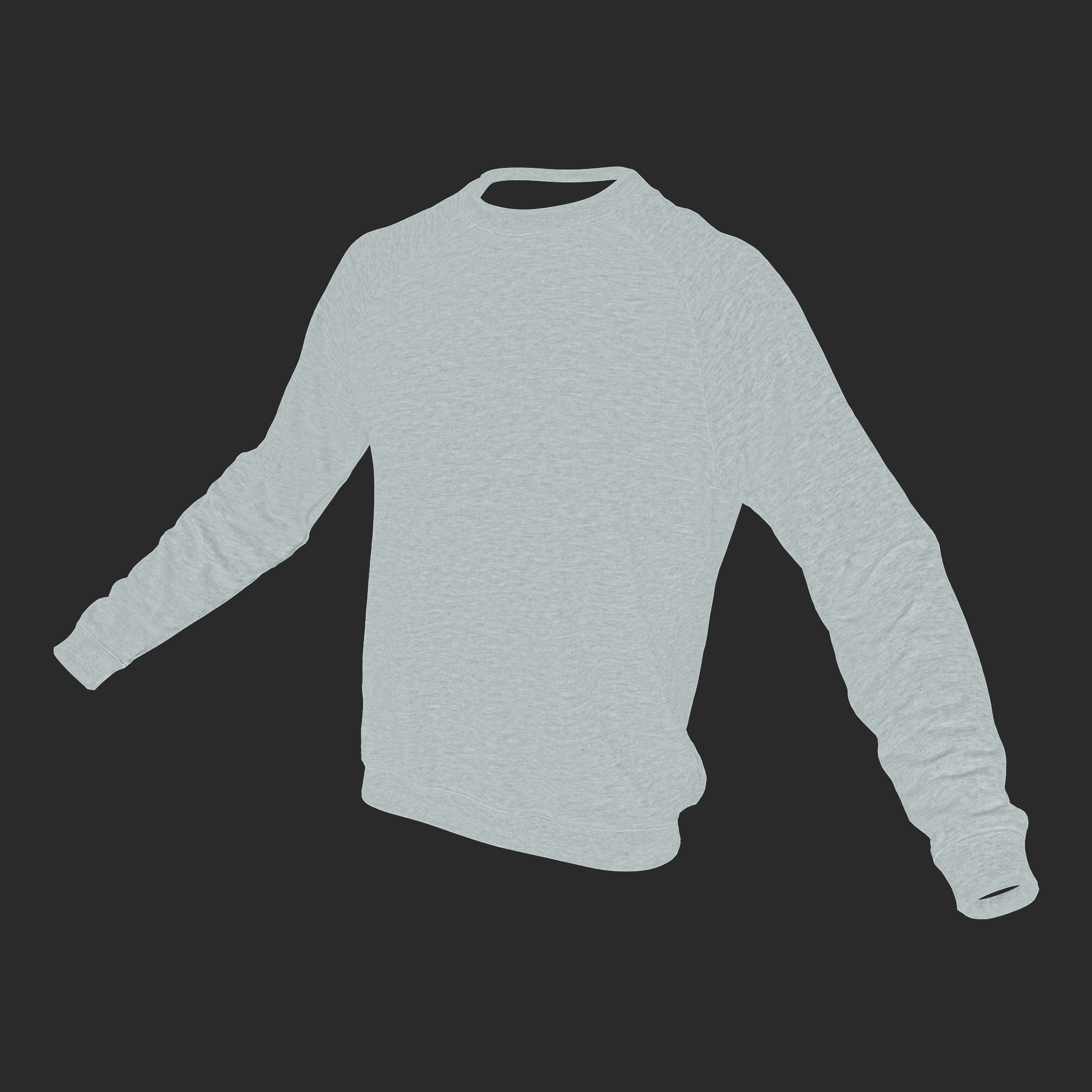 Albedo 3D Model Sweatshirt Men&