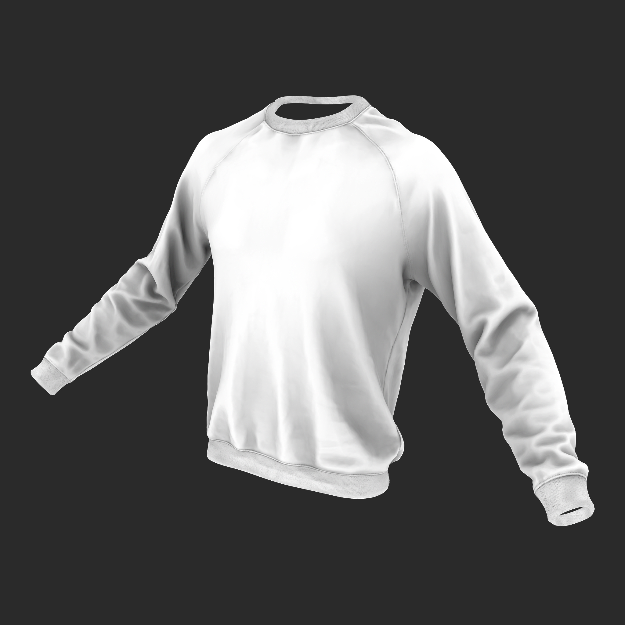 AO 3D Model Sweatshirt Men&