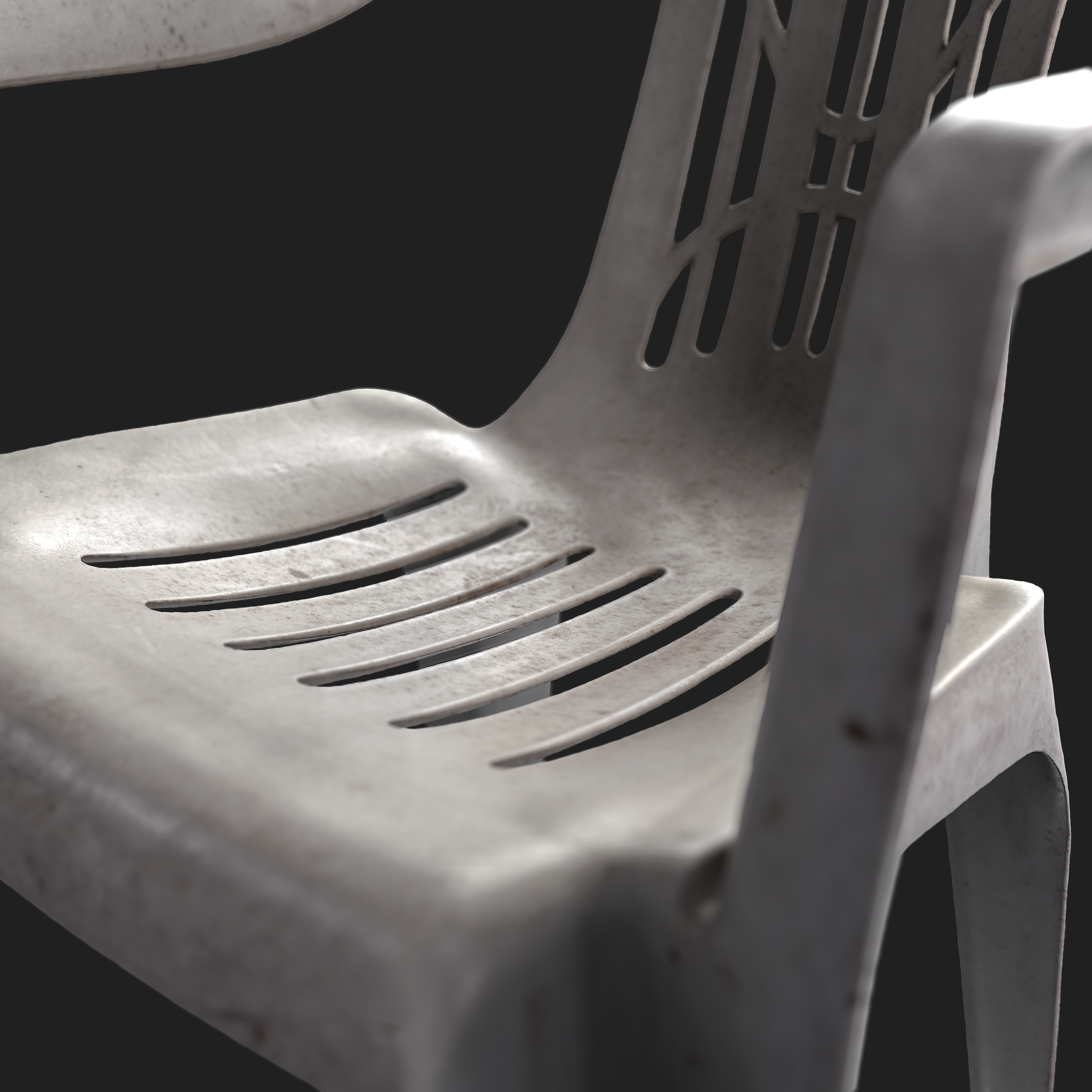3D Furniture: Plastic Chair FOR FREE