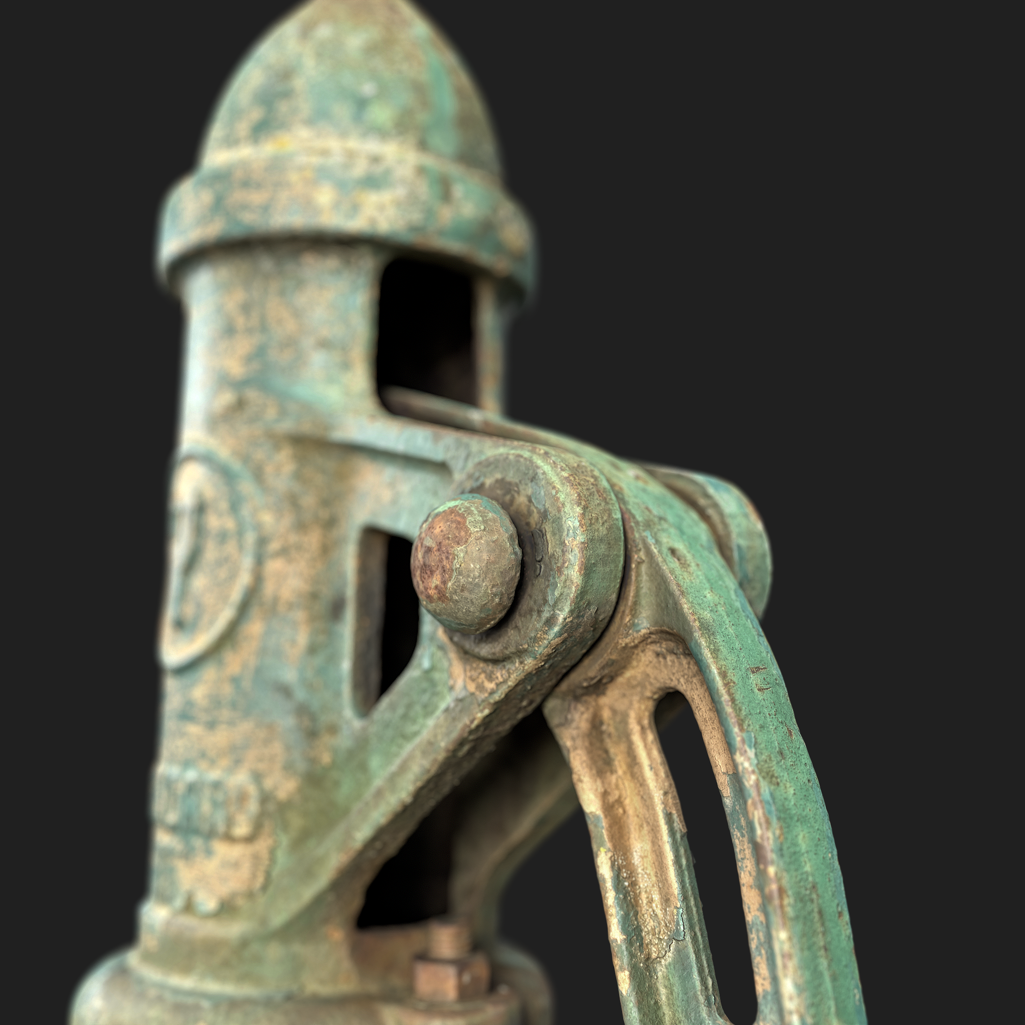 3D Vintage Hand Water Pump