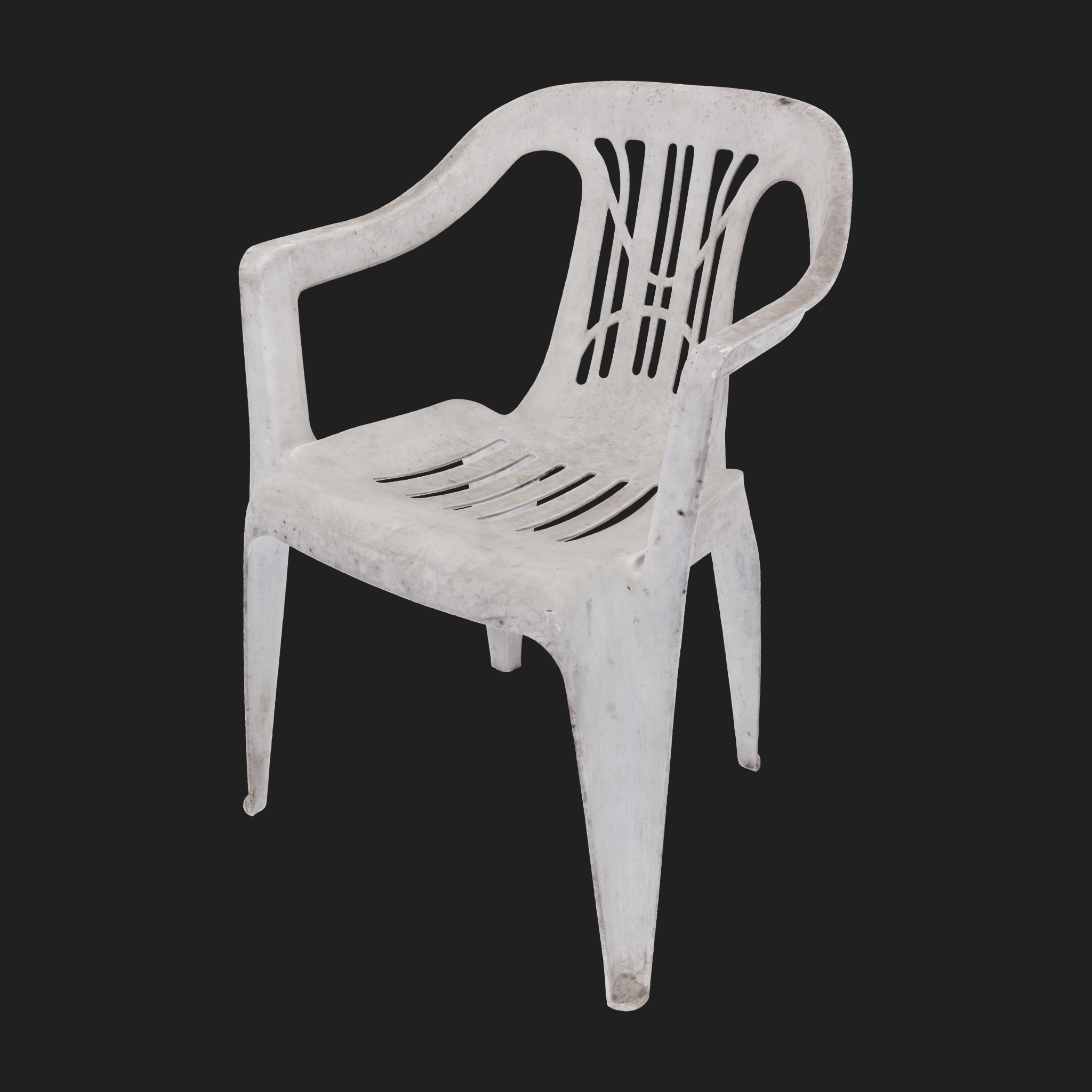 3D Furniture: Plastic Chair FOR FREE