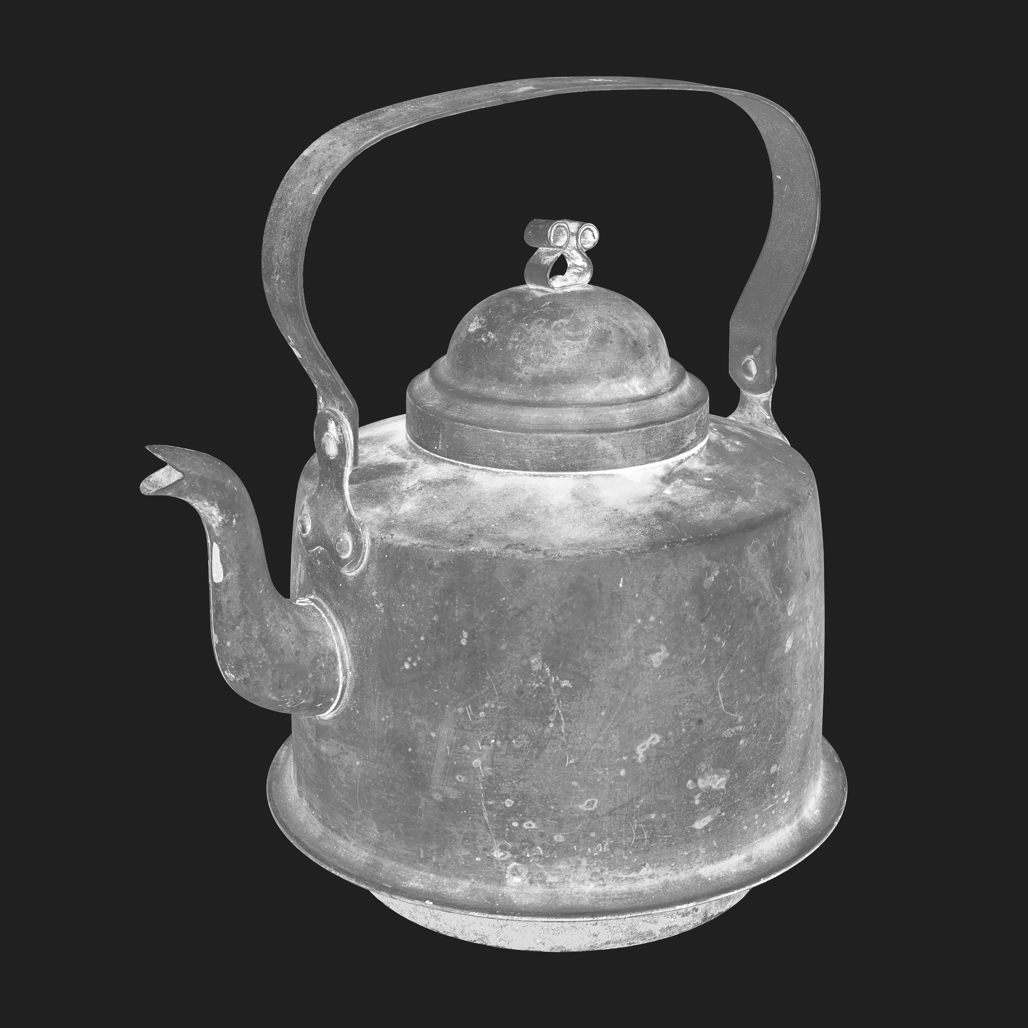 3D Copper Kettle roughness