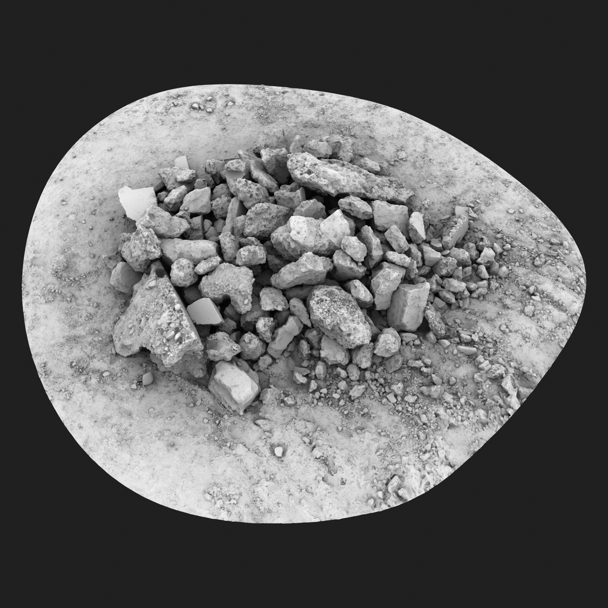 3D Concrete Rubble 11