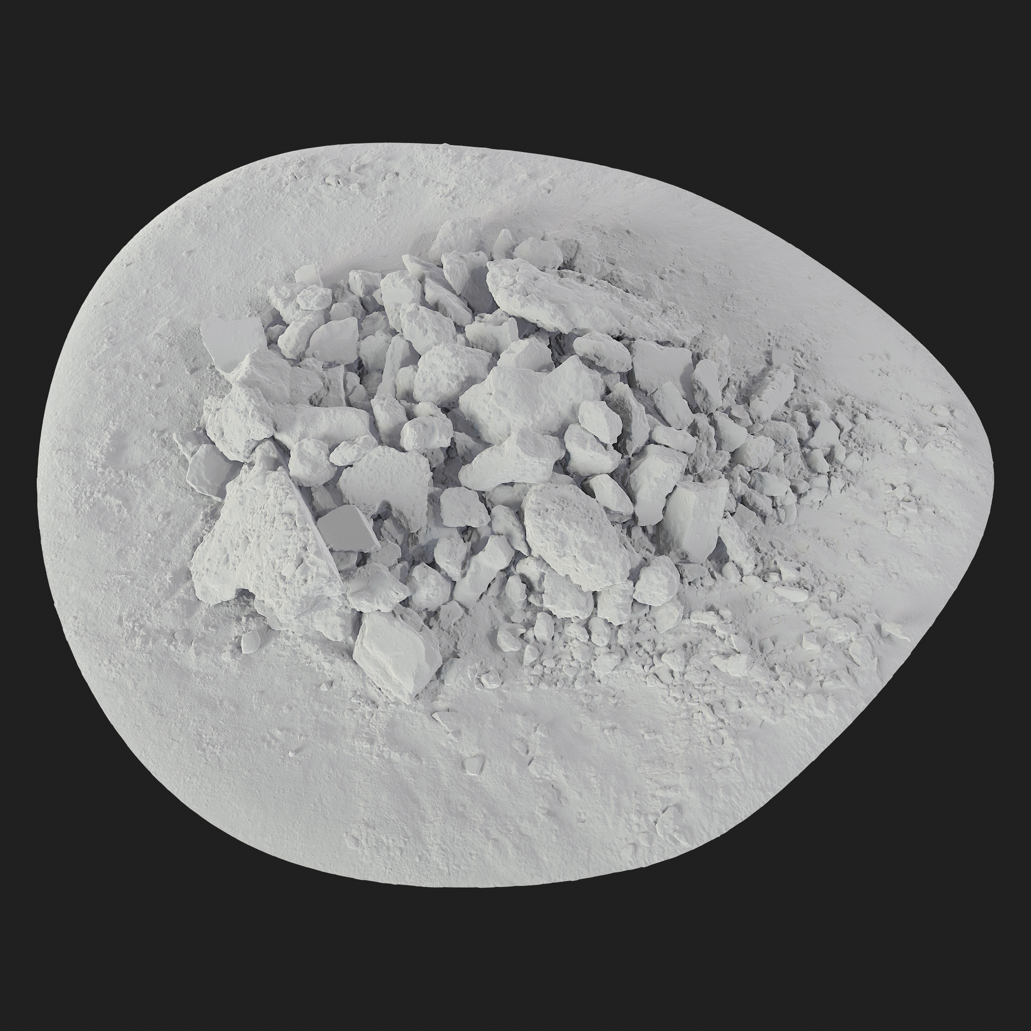 3D Concrete Rubble 11
