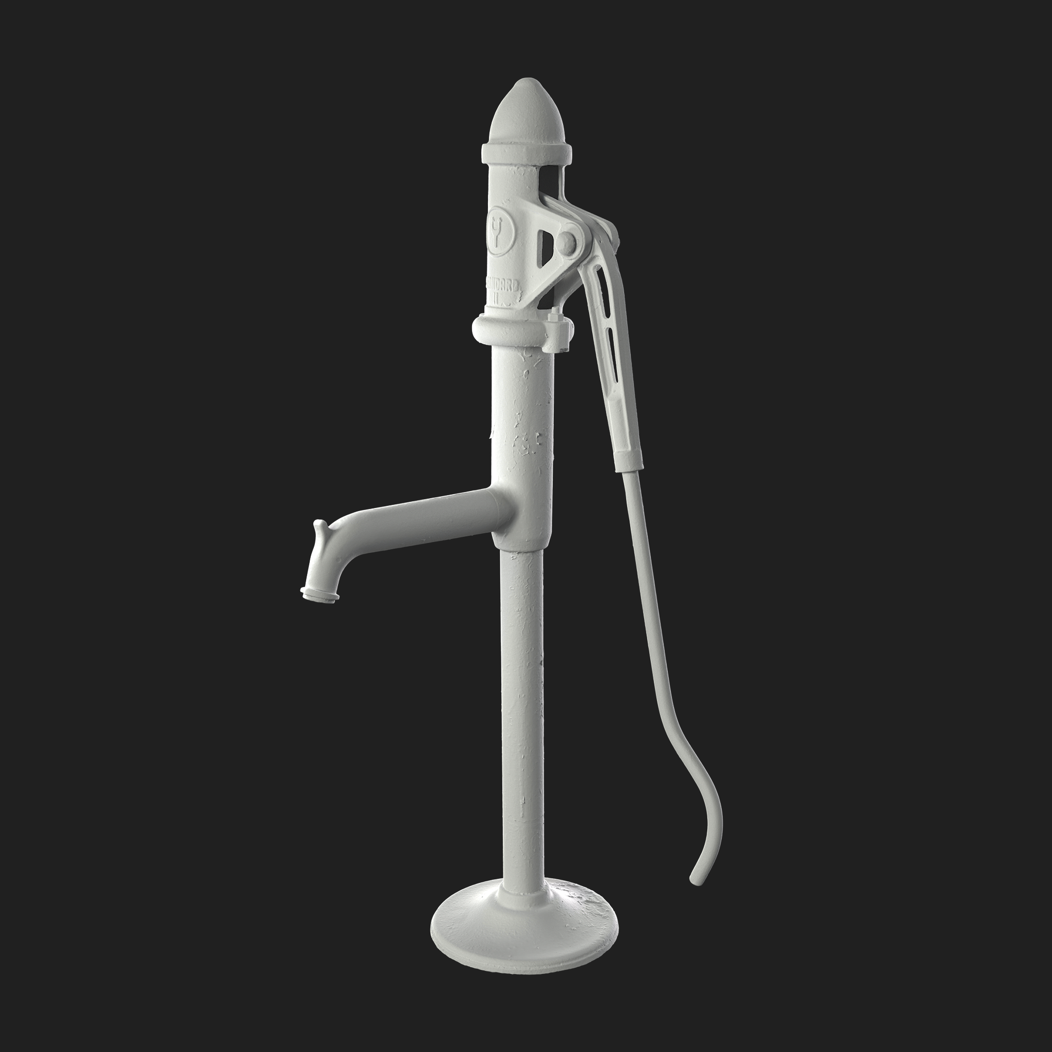 3D Vintage Hand Water Pump