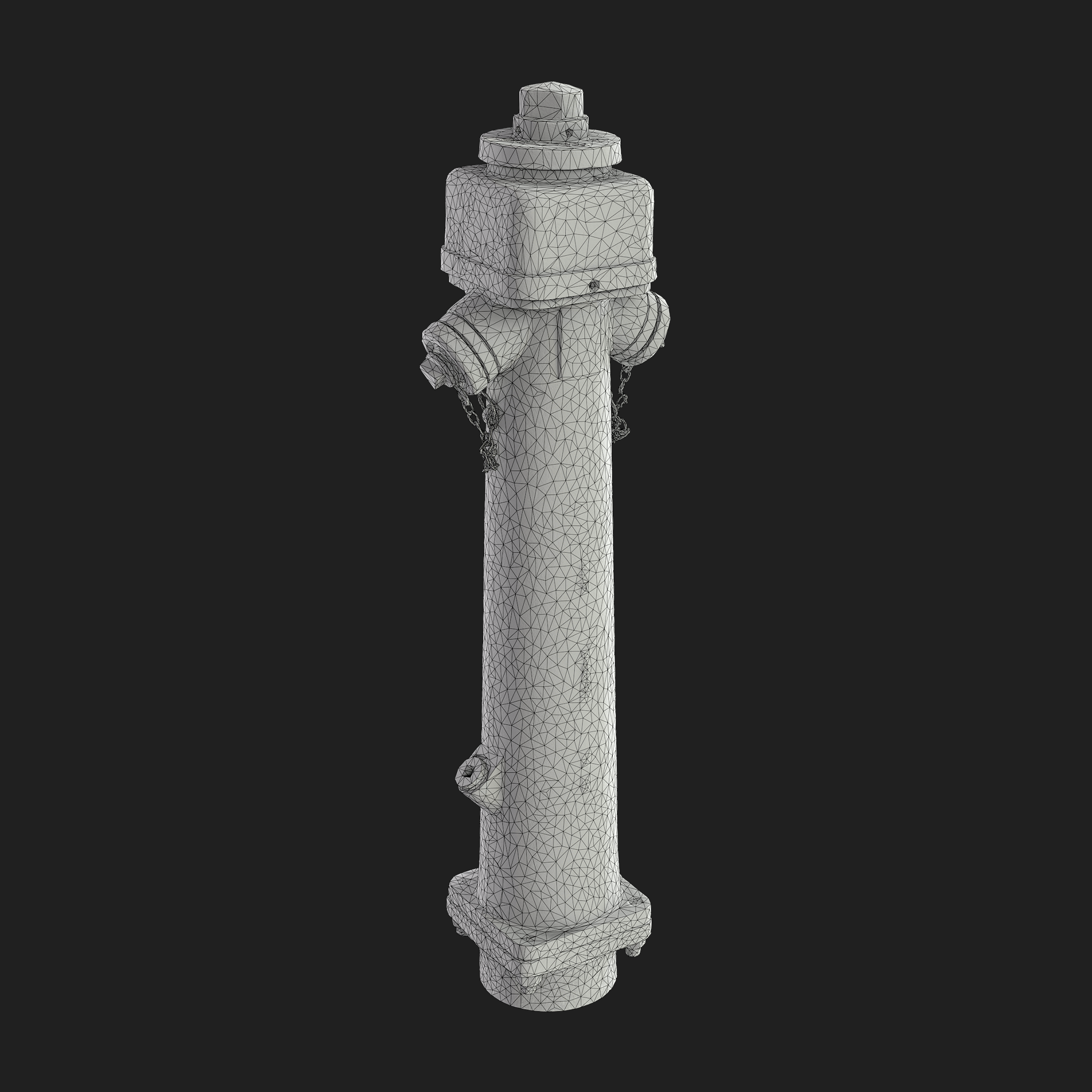 3D Fire Hydrant