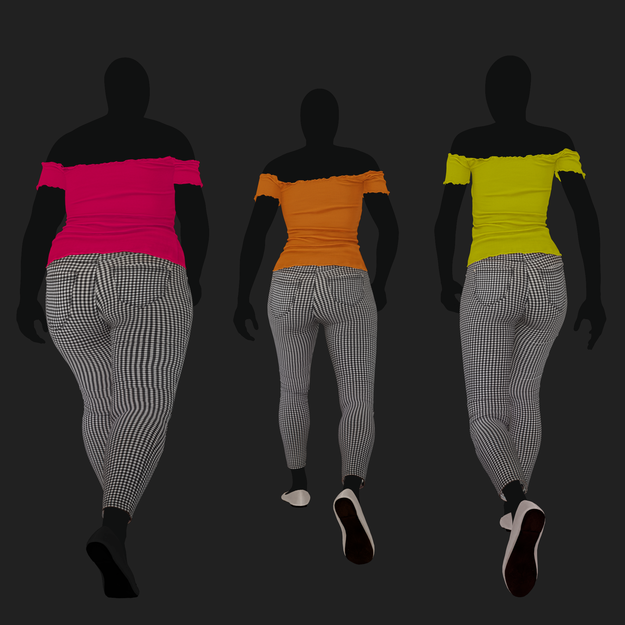 3D Model of Women&
