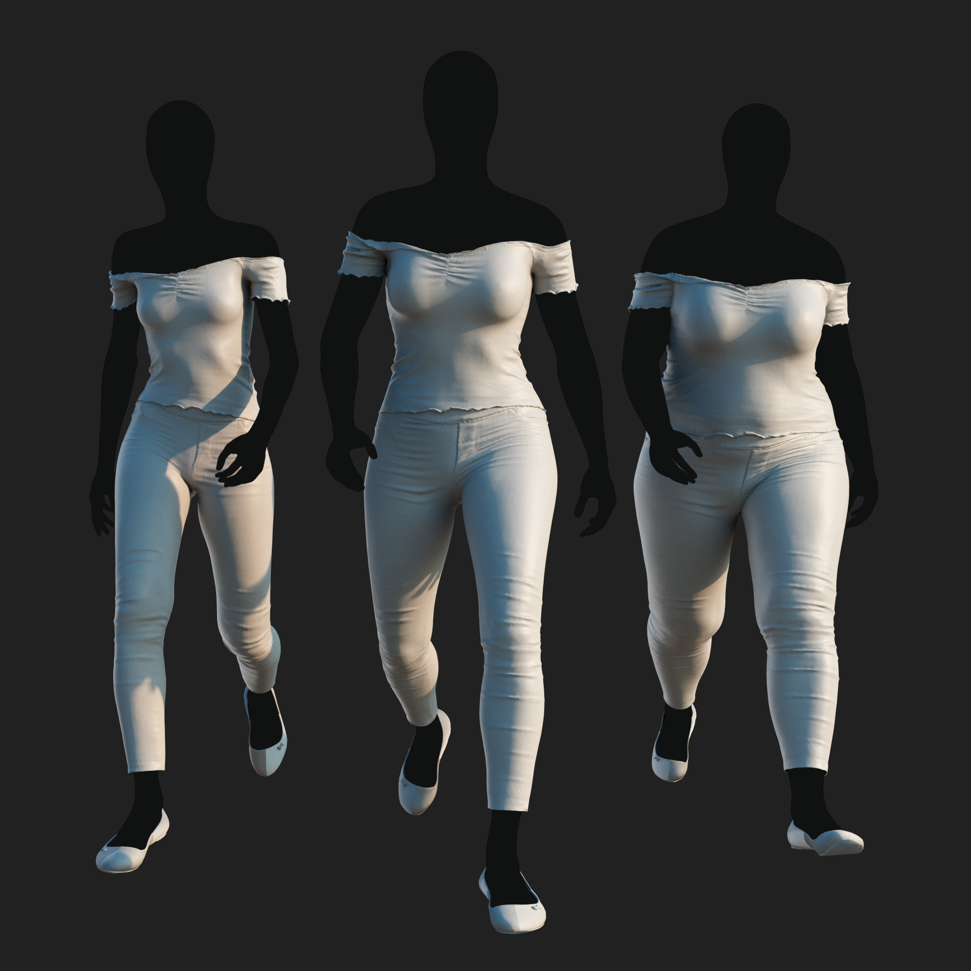 3D Model of Women&