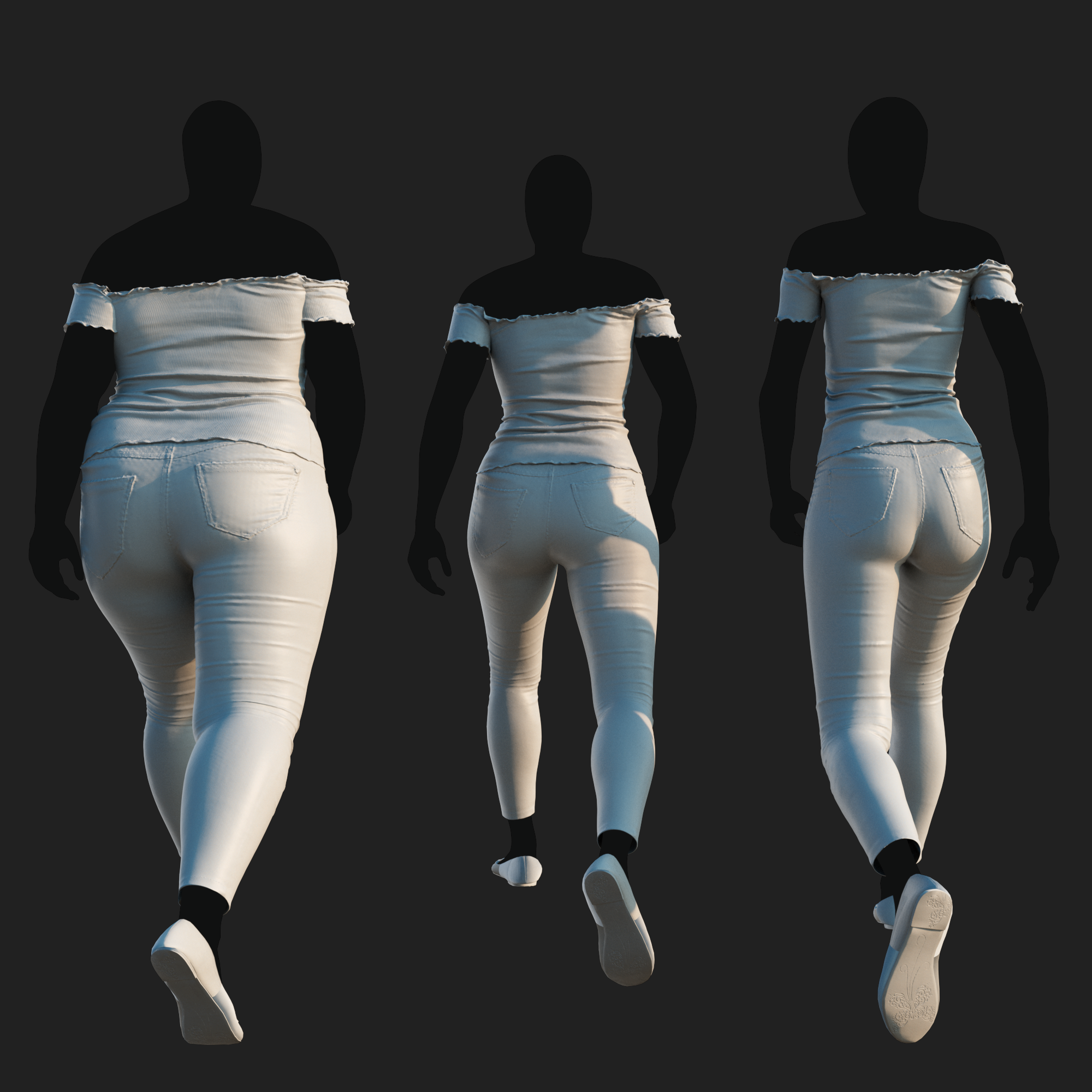 3D Model of Women&