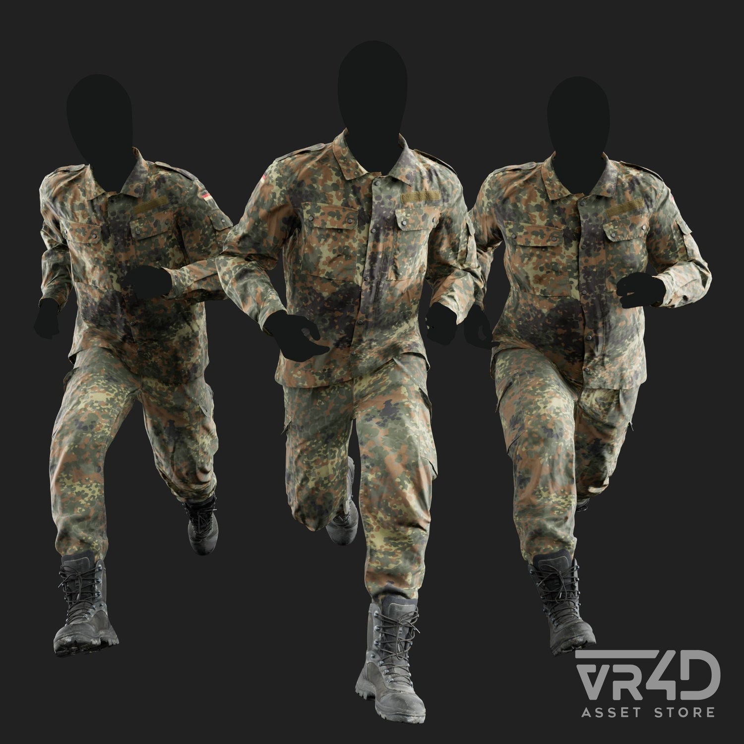 3D model - Bundeswehr uniform