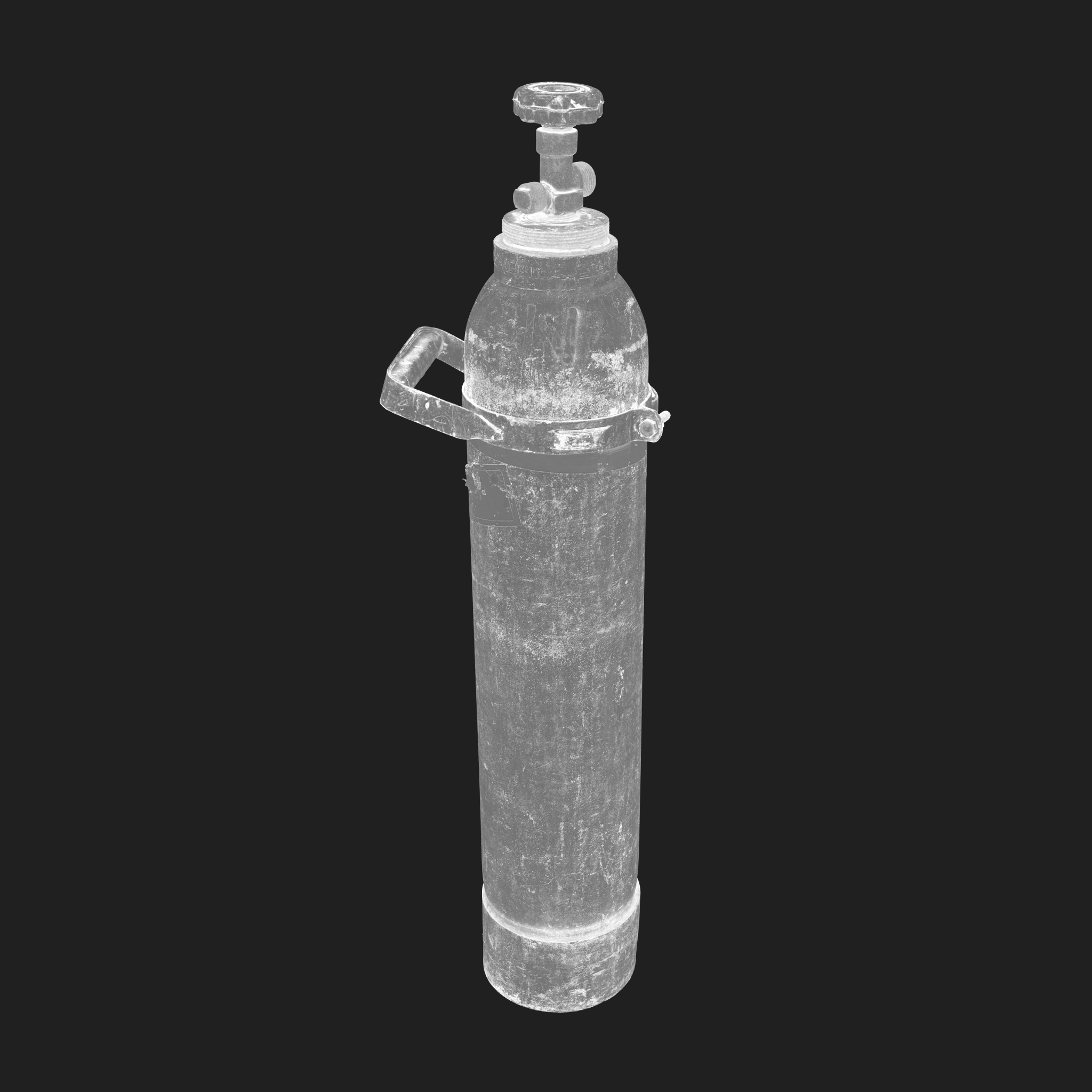 Nitrogenium Gas Bottle