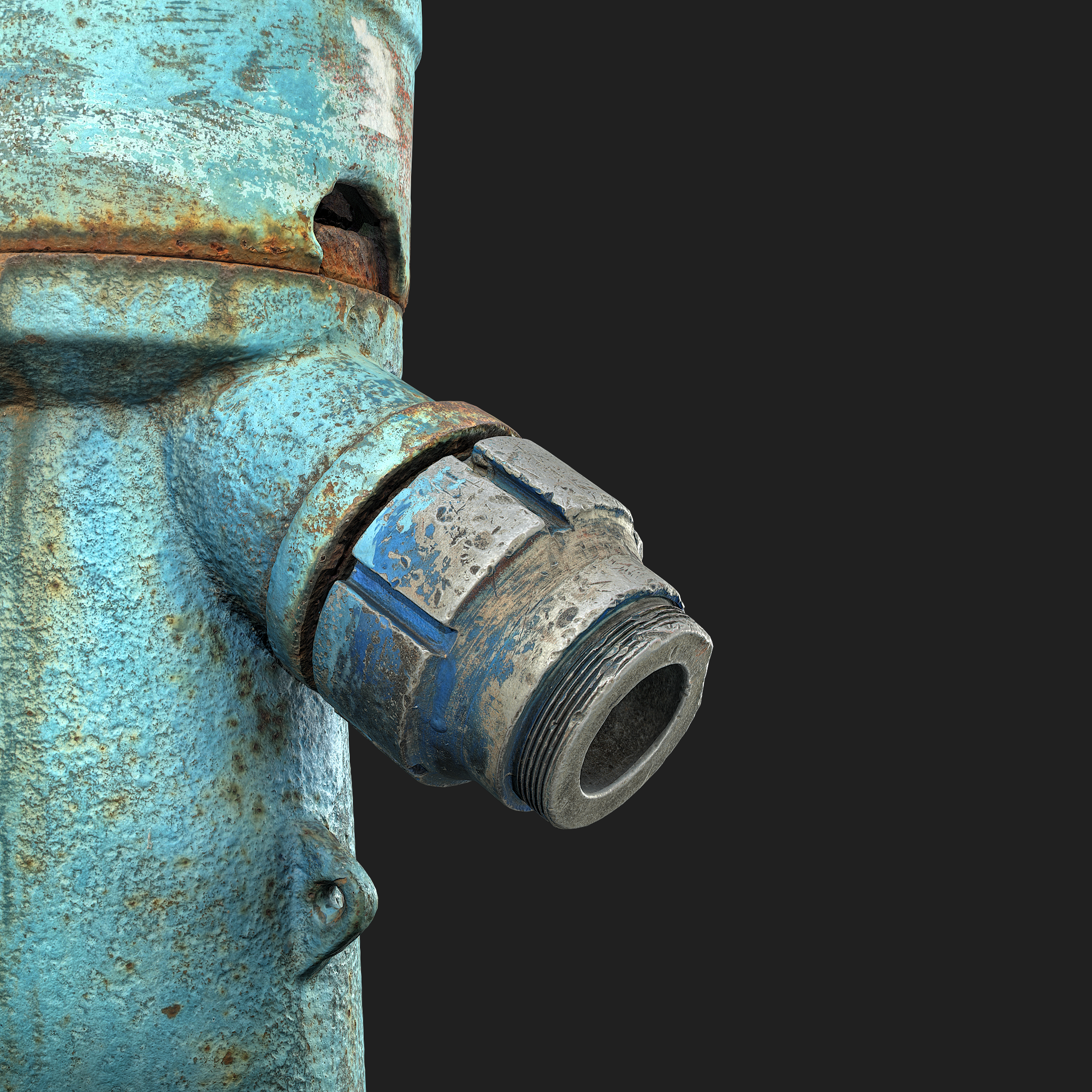 Blue Hydrant