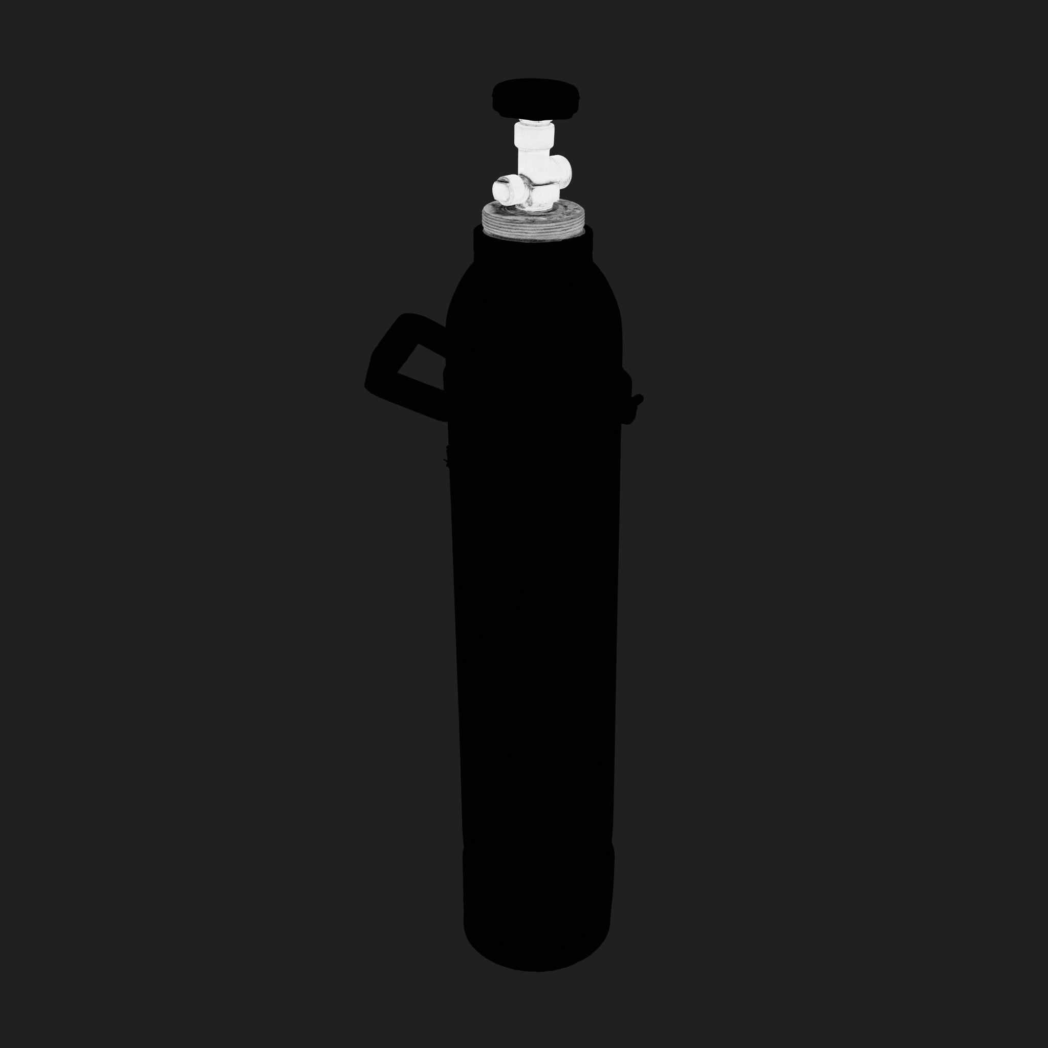 Nitrogenium Gas Bottle