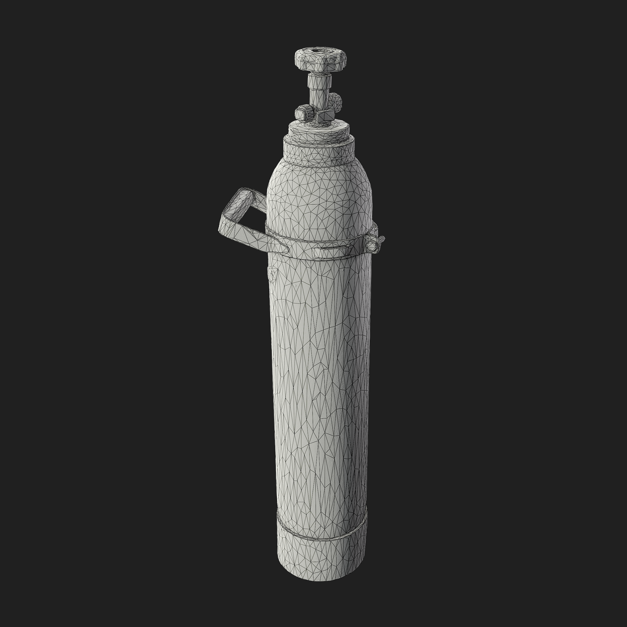 Nitrogenium Gas Bottle