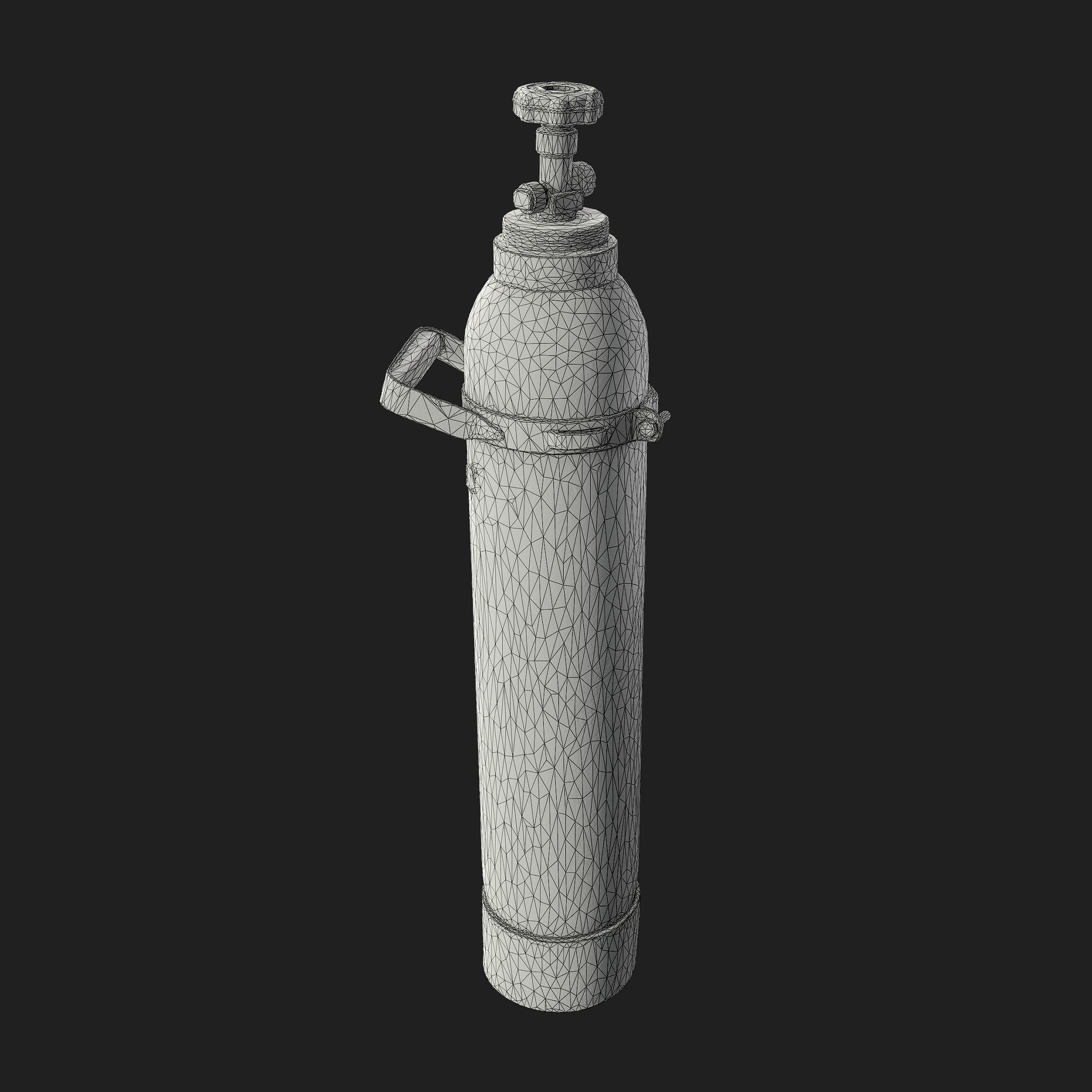 Nitrogenium Gas Bottle