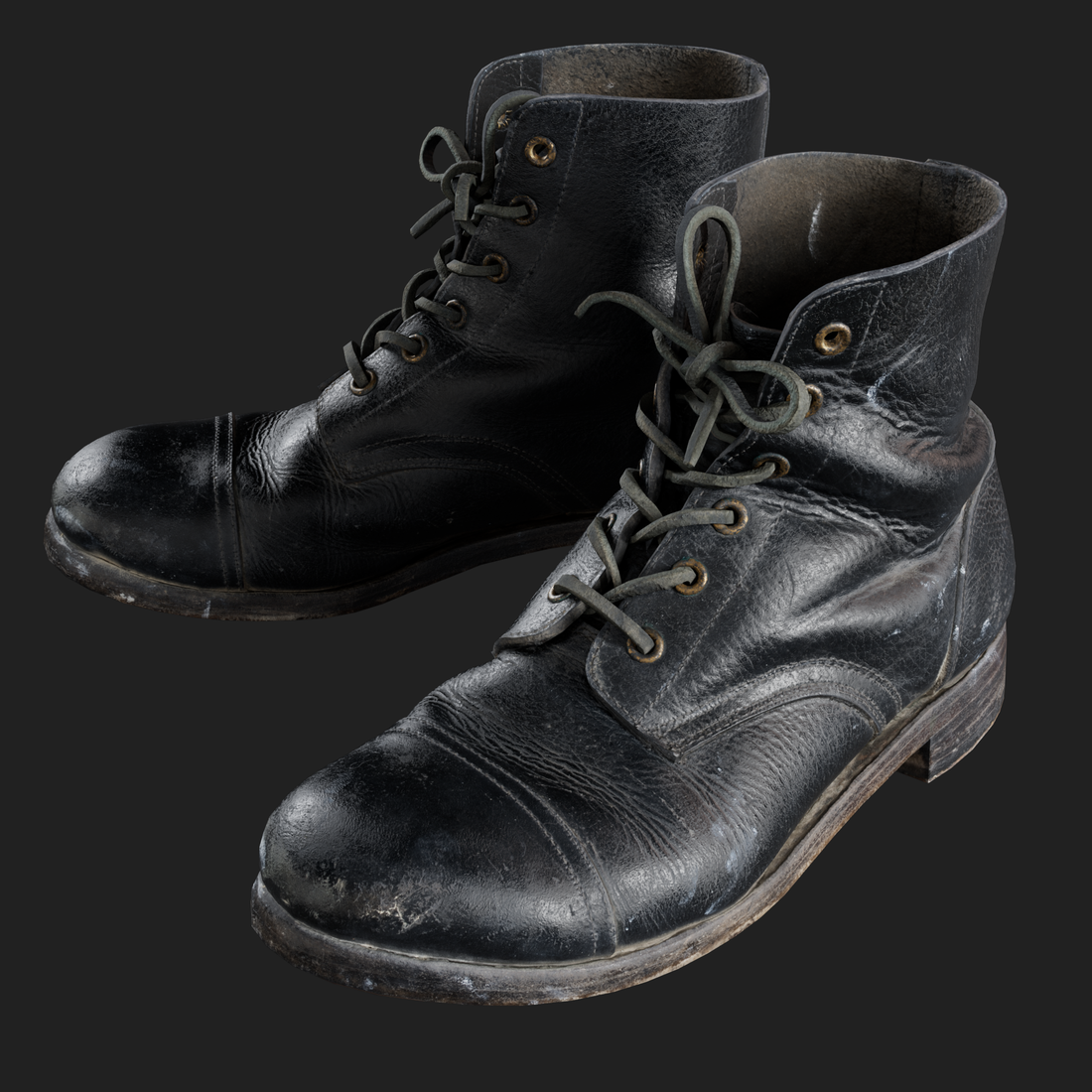 3D Model of UK Army Boots