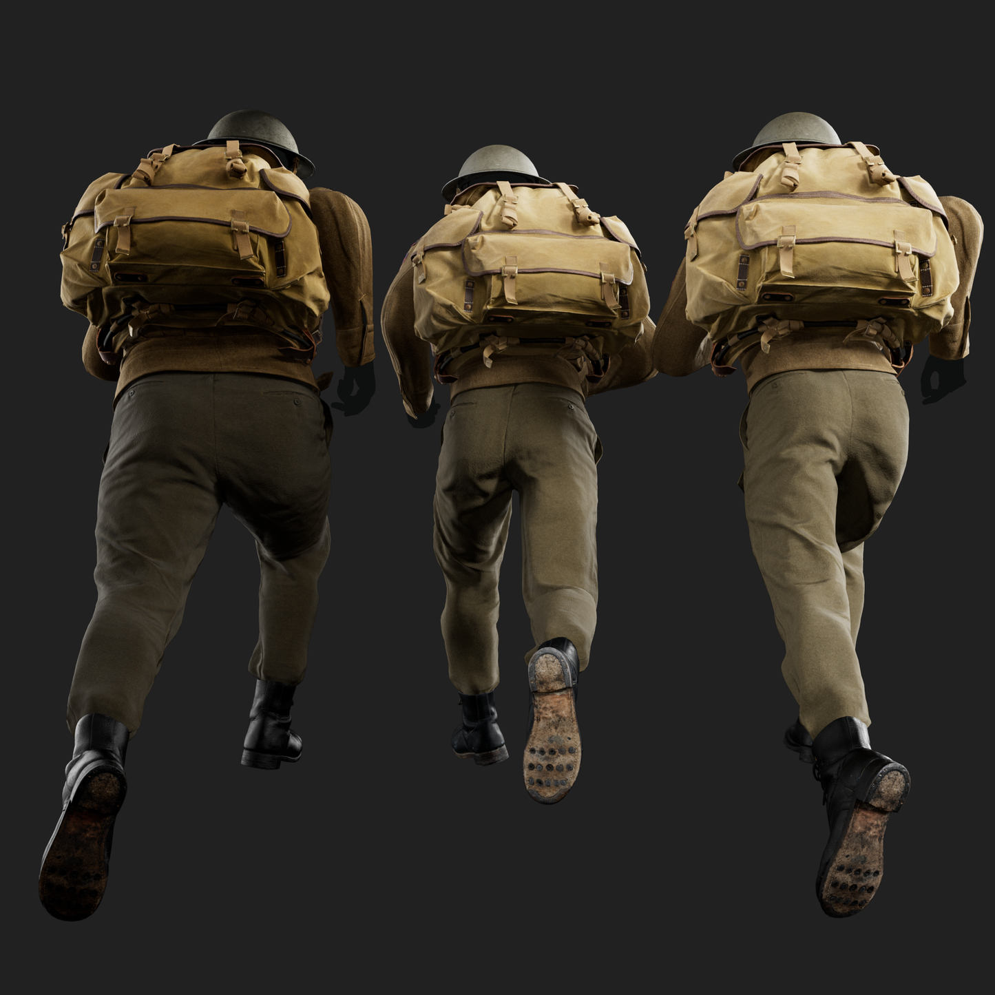 P37 Battledress with Comando Bergen
