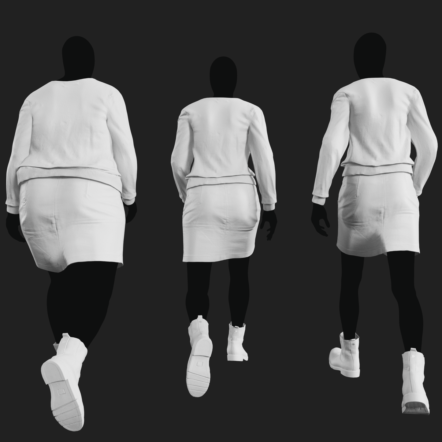 Cardigan & Skirt Women