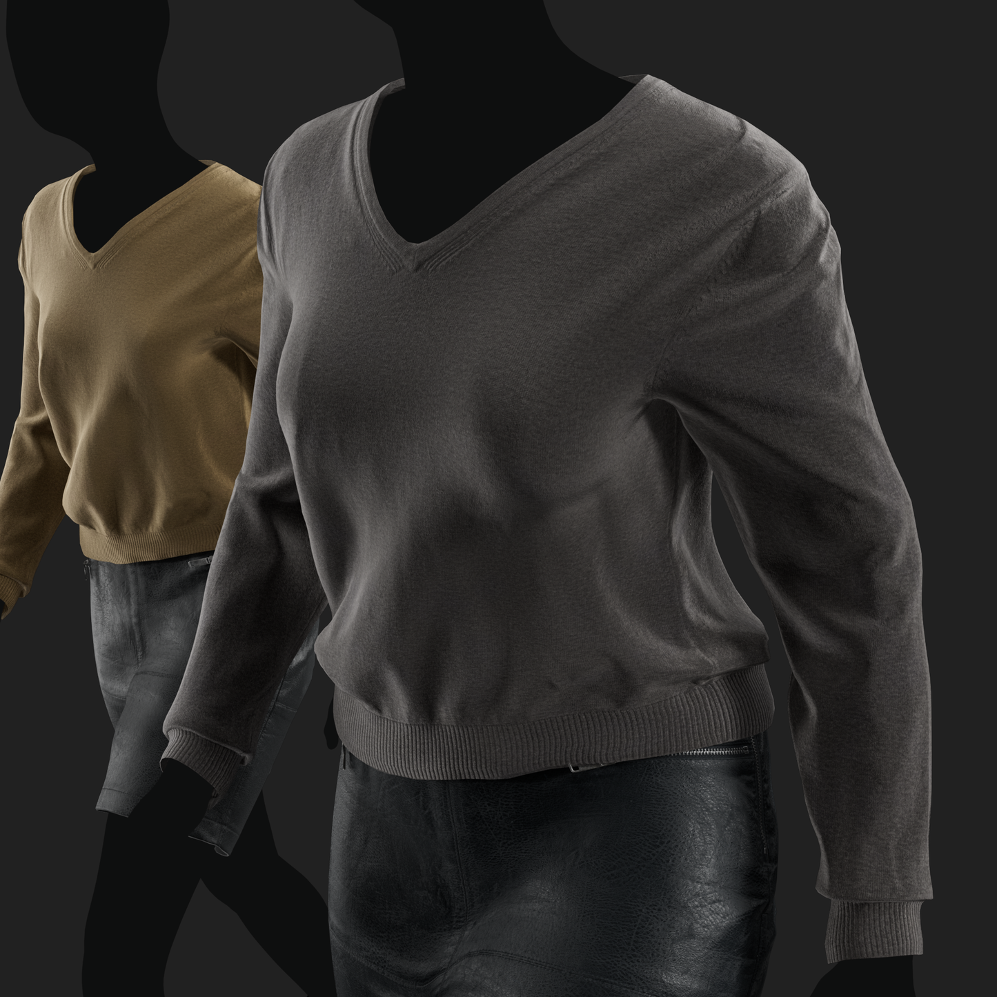Cardigan & Skirt Women