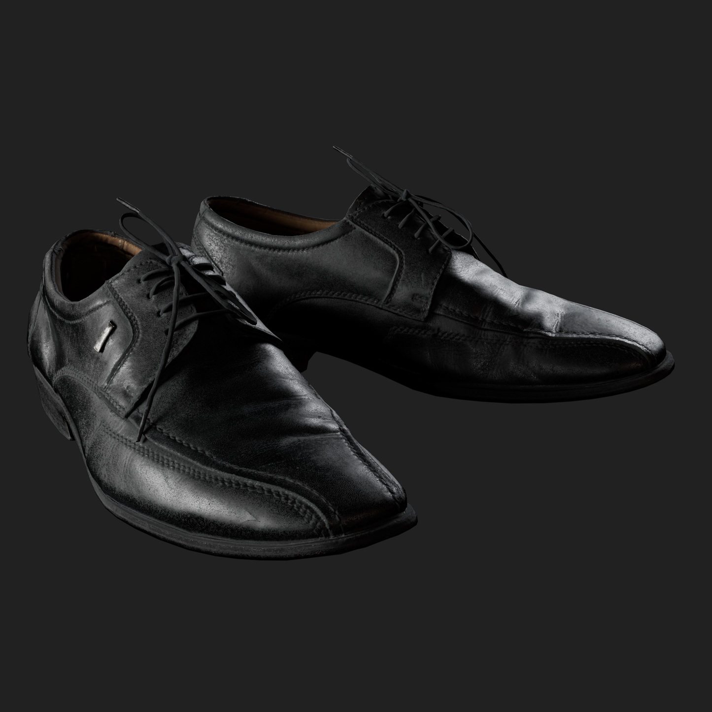 Men's Black Leather Shoes