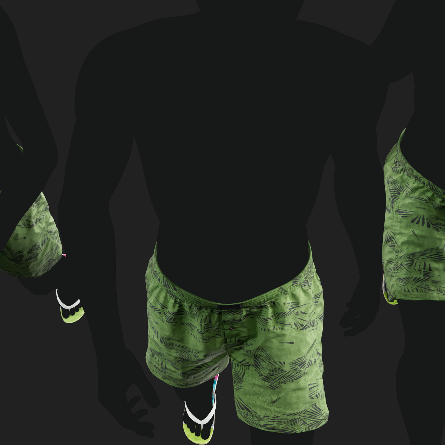 Men's Green Shorts