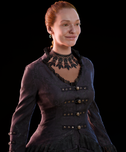 Female Metahuman Character Steampank Clothing set