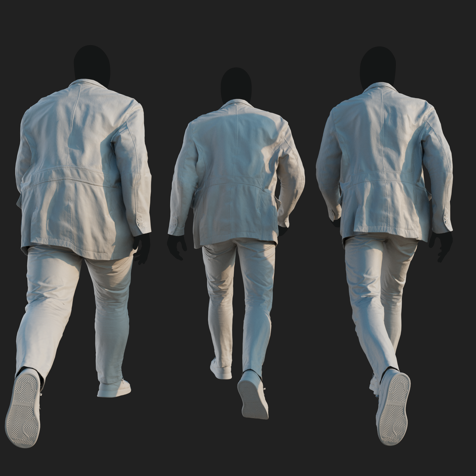 3D Clothing set Men&