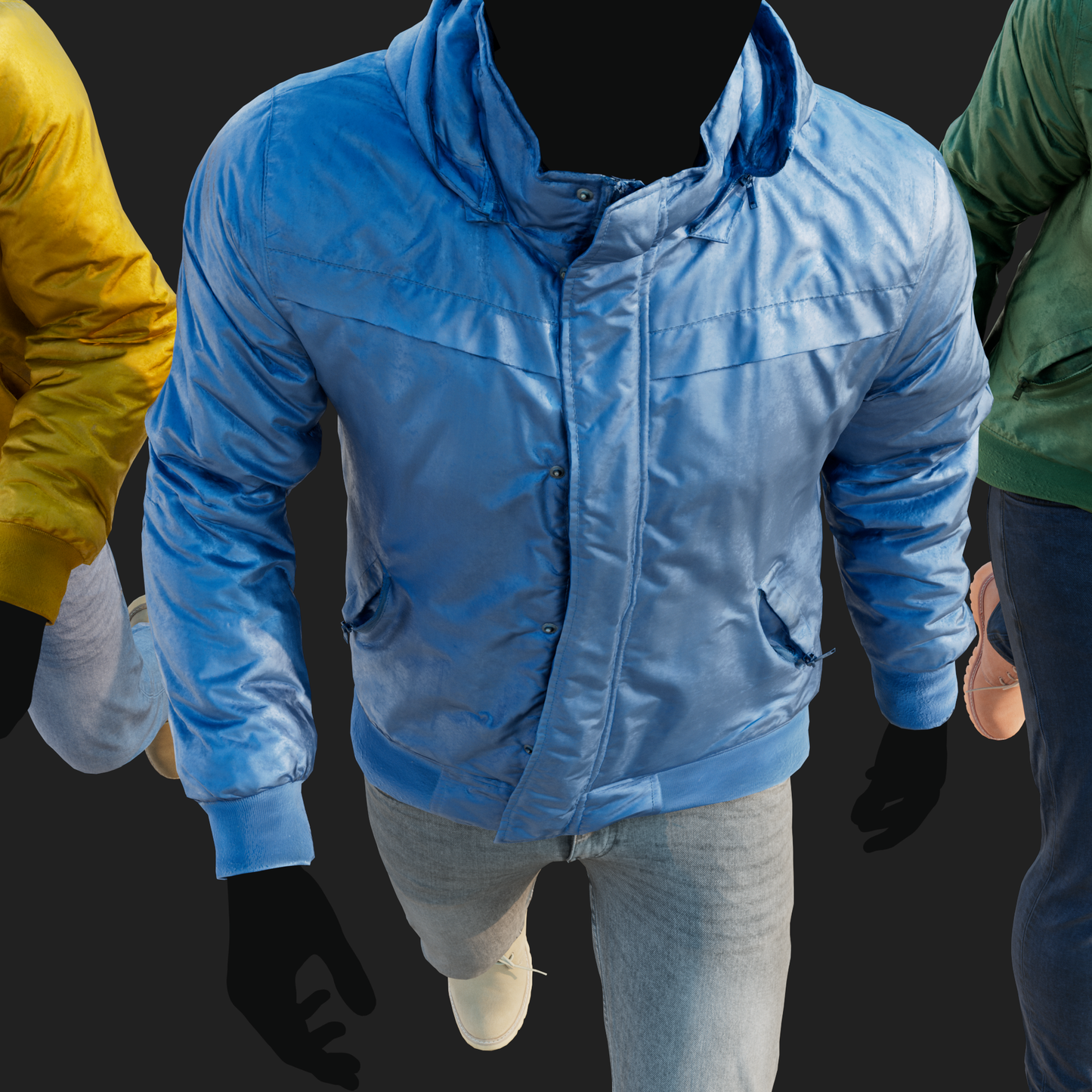 Men's Jacket & Jeans Outfit