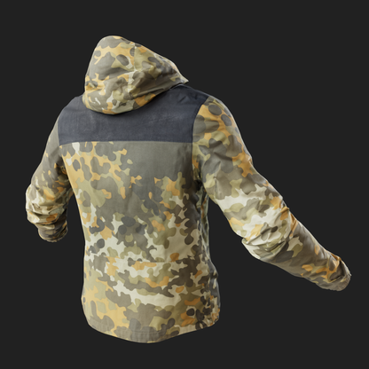 3D Model of Jacket with Hood