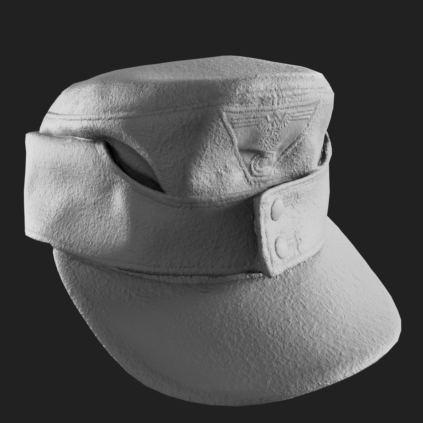 German M43 Visor Feldgrau Cap