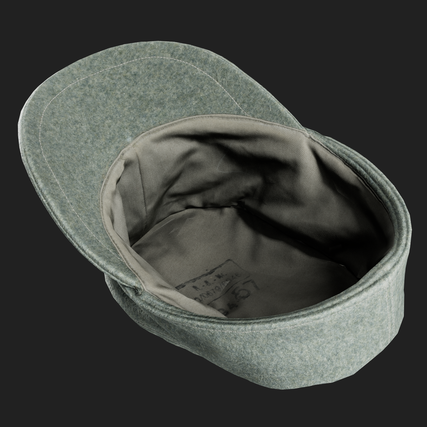 German M43 Visor Feldgrau Cap
