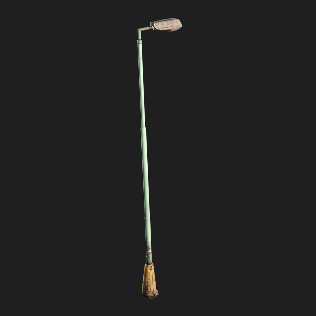 3D Props: Street Lamp Green