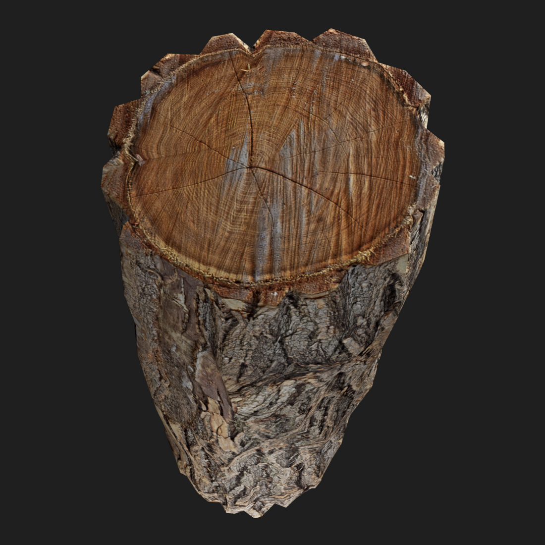 3D Props: Wooden Log Metr