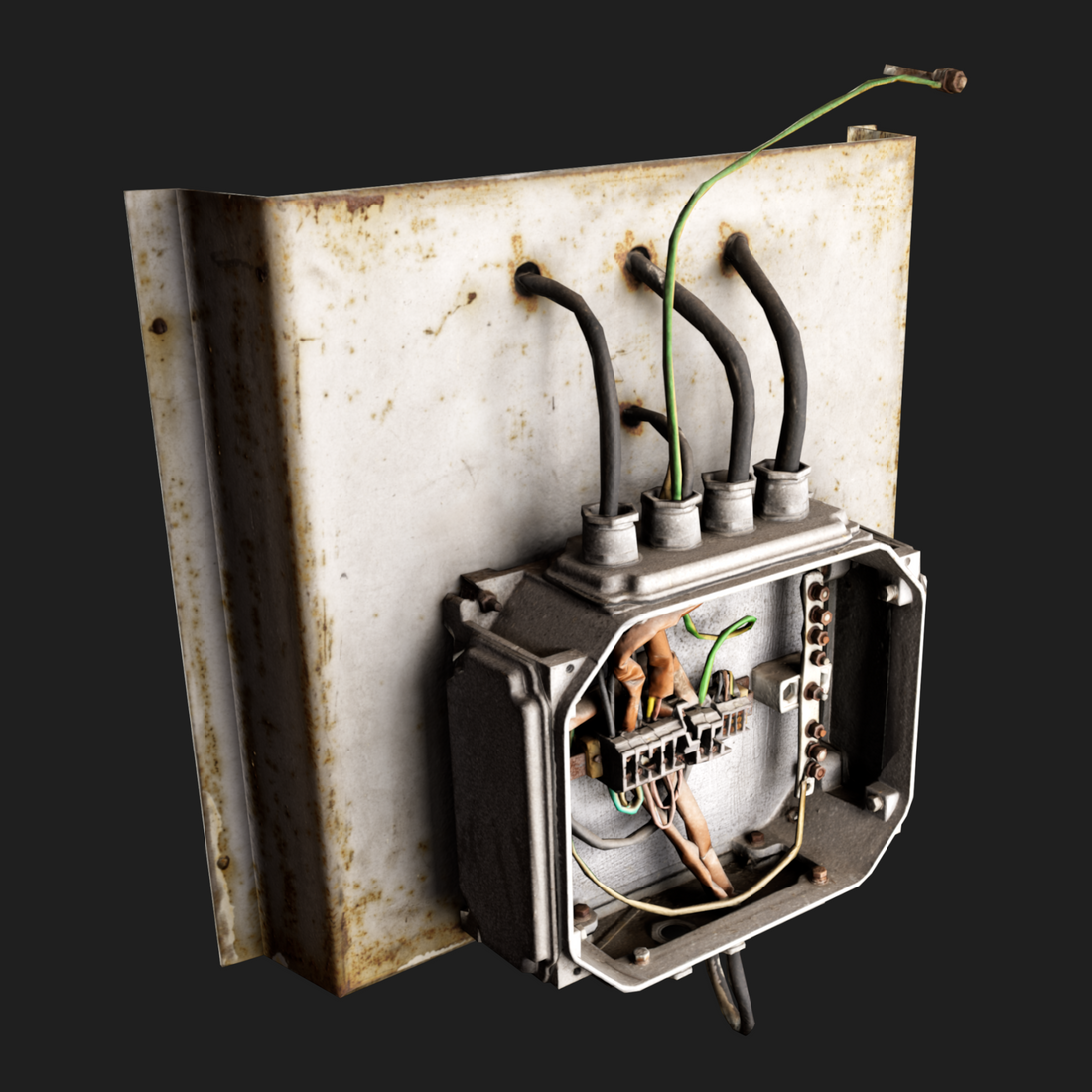 3D Props: Electric Distribution Box