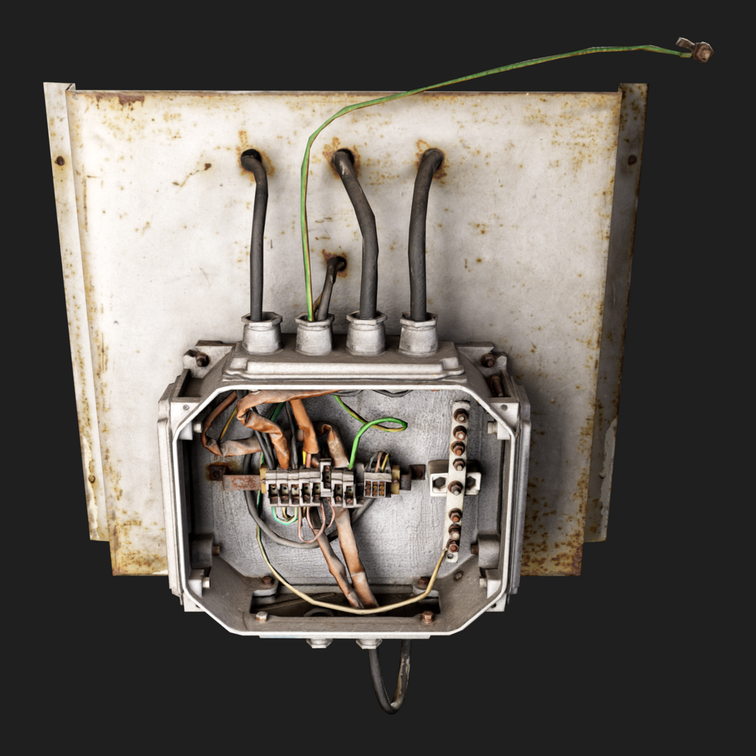 3D Props: Electric Distribution Box