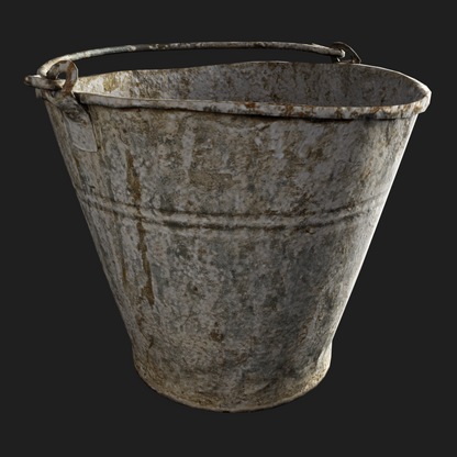 3D Props: Bucket Tinny