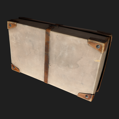 3D Travel Vintage Suitcase