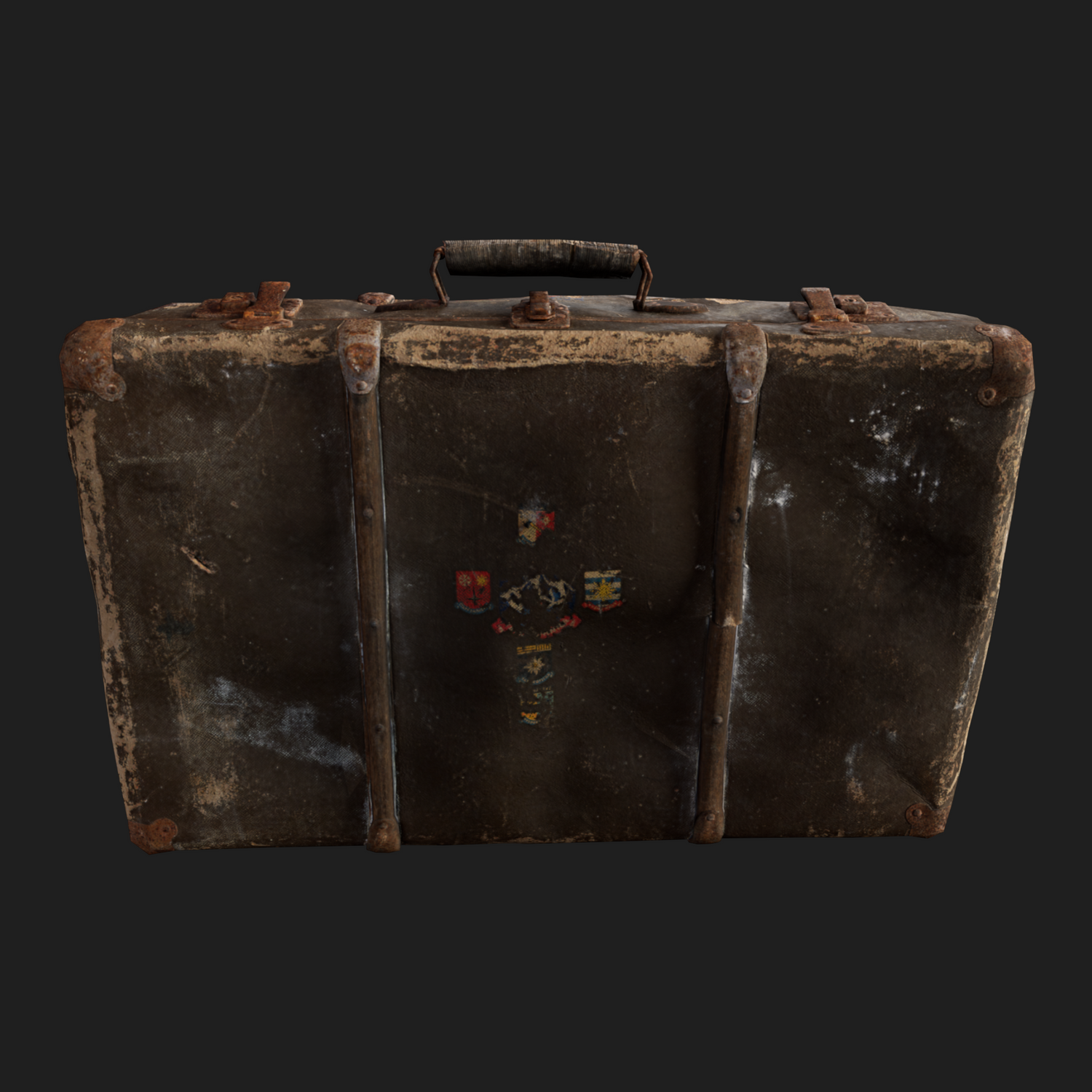 3D Props: Suitcase World War 2