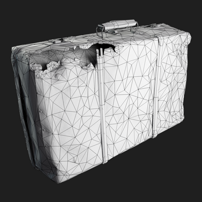 3D Props: Suitcase World War 2