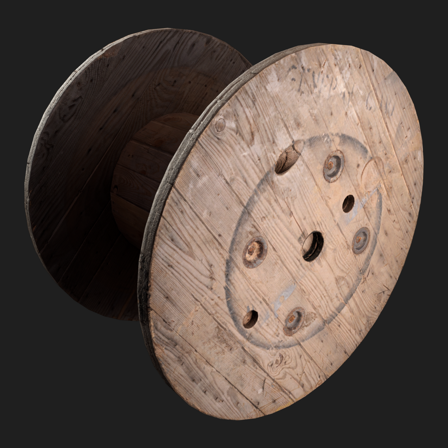 3D Props: Cable Drum