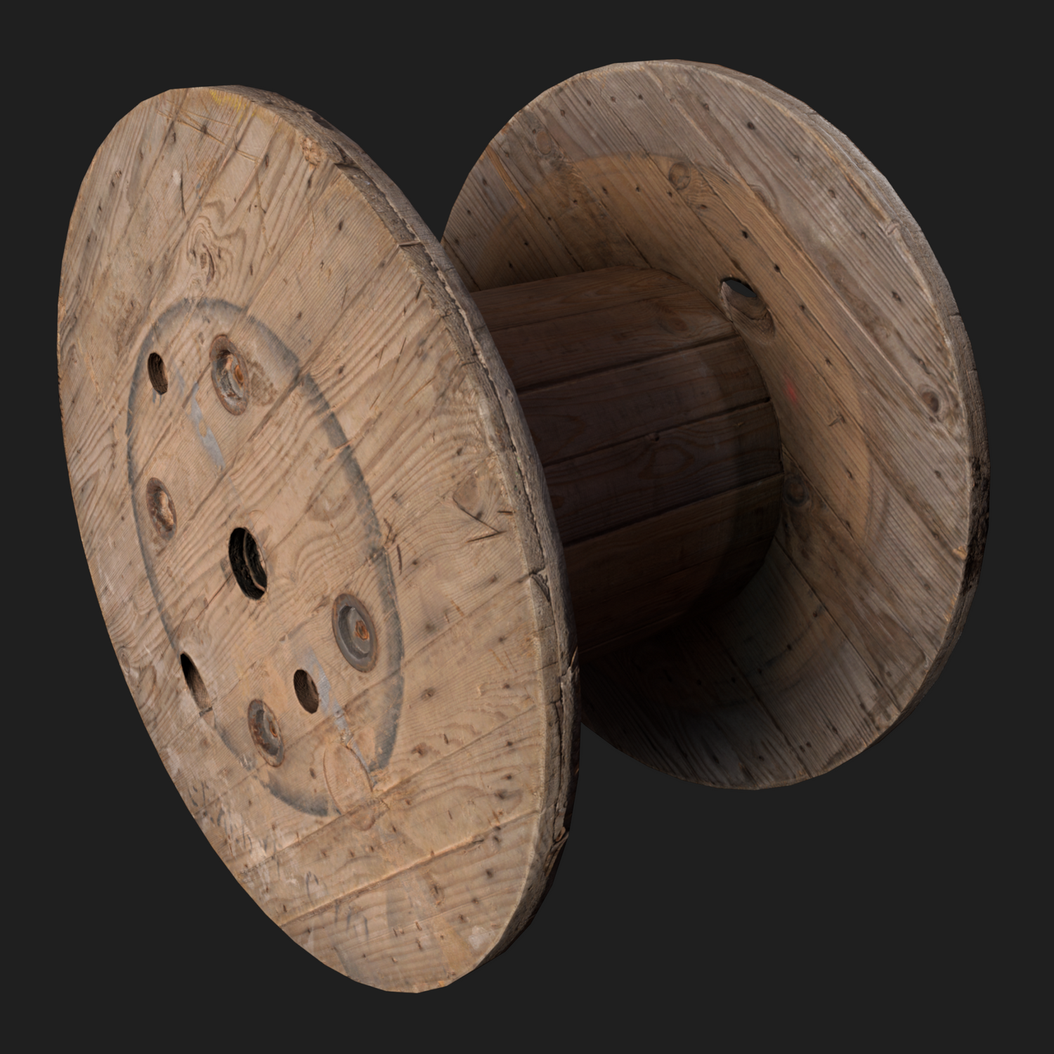 3D Props: Cable Drum