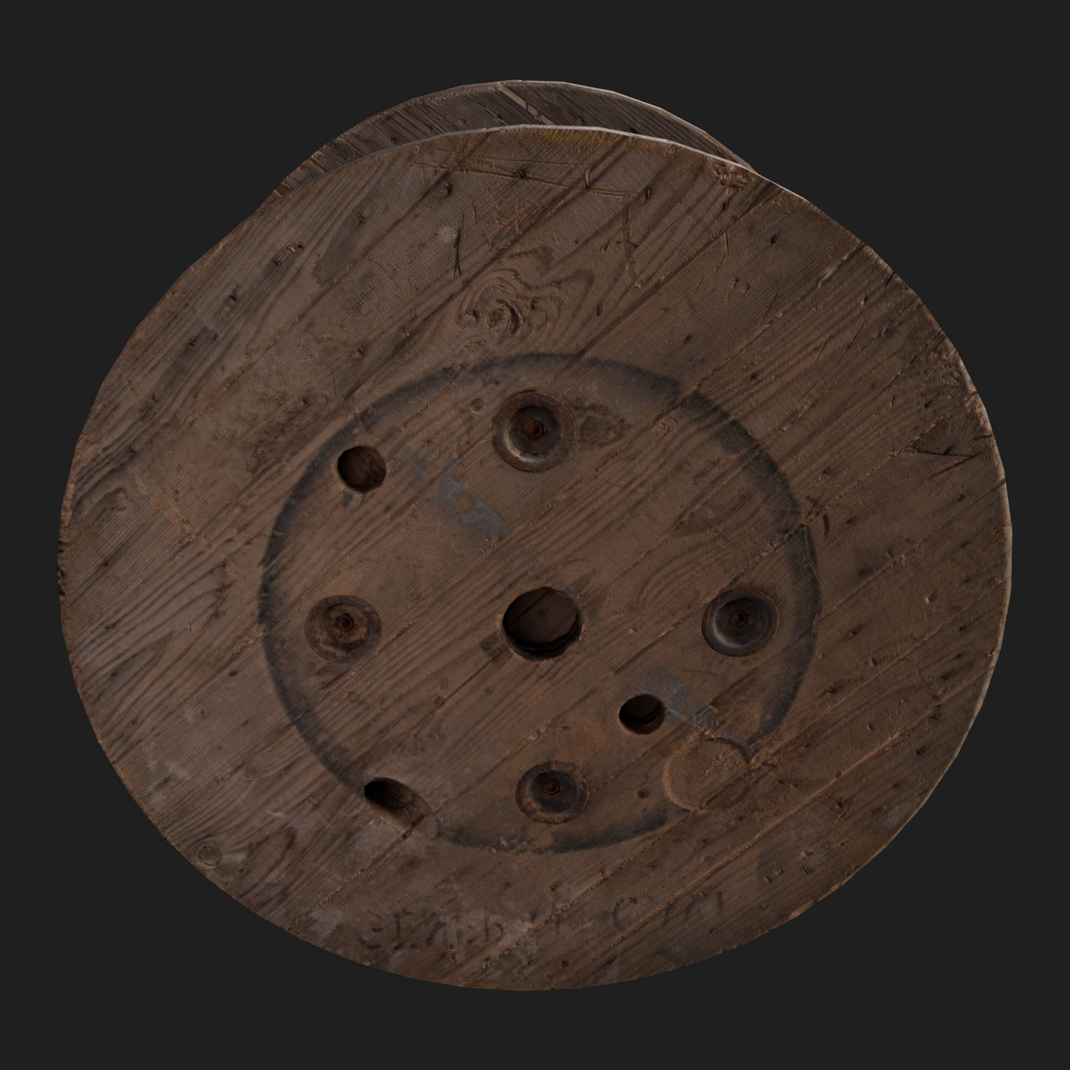 3D Props: Cable Drum