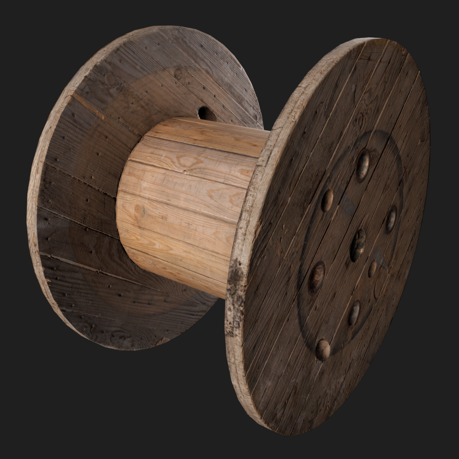 3D Props: Cable Drum