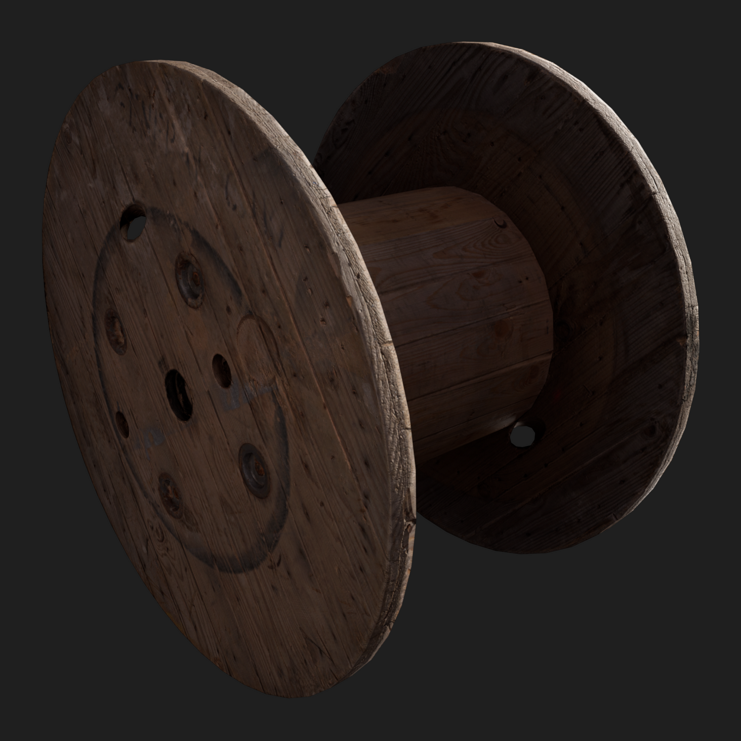 3D Props: Cable Drum