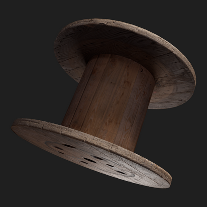 3D Props: Cable Drum