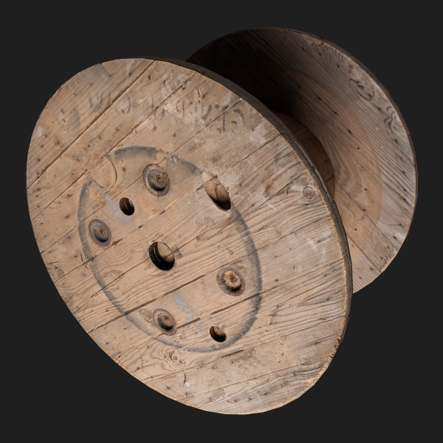 3D Props: Cable Drum