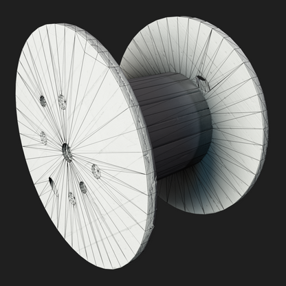 3D Props: Cable Drum